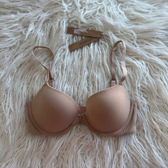 Skims Fits Everybody Push up Bra Clay Size 30C - Picture 2 of 7